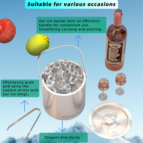 Olmaanseta easy-clean stainless surface simplifies cleanup after events.
