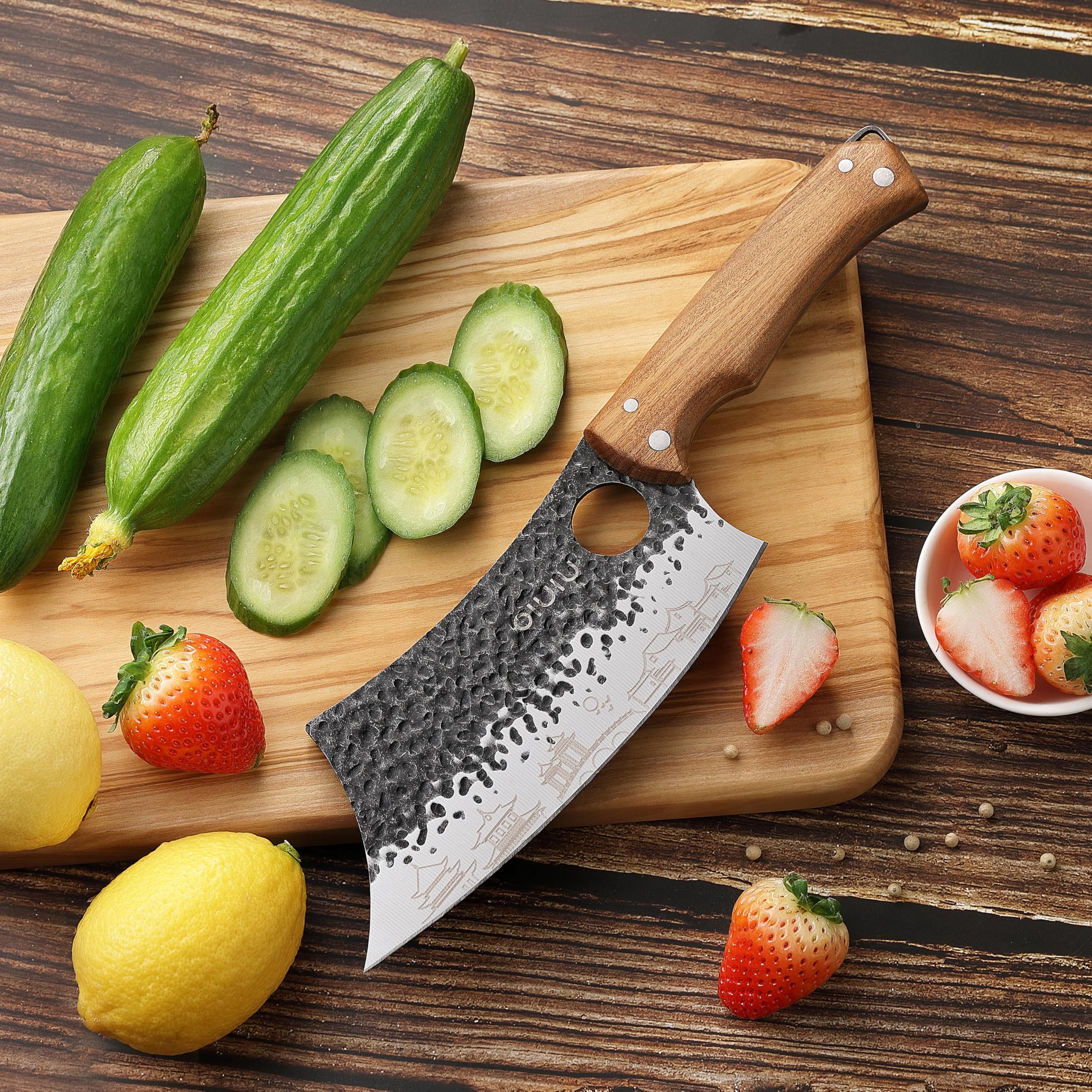 OLULU durable stainless steel blades resist wear over time