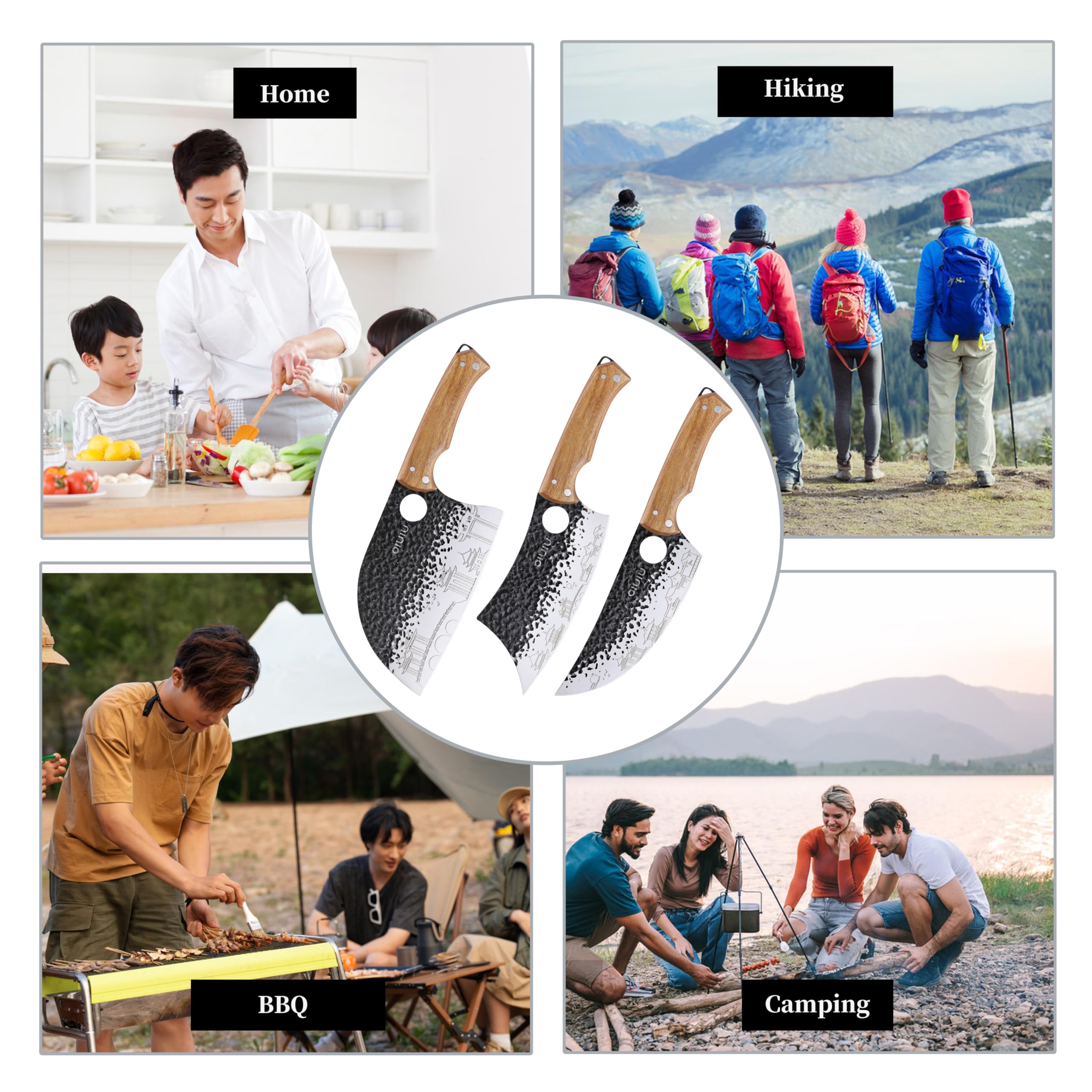 OLULU wooden-handled ergonomic grip for comfortable extended use