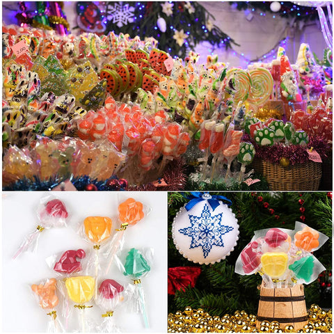 OMDBAGD chocolate lollipop mold with easy-release surface.