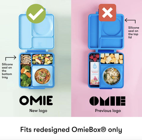 Soft, 100% silicone material of OmieBox dips ensures safe handling and durability.