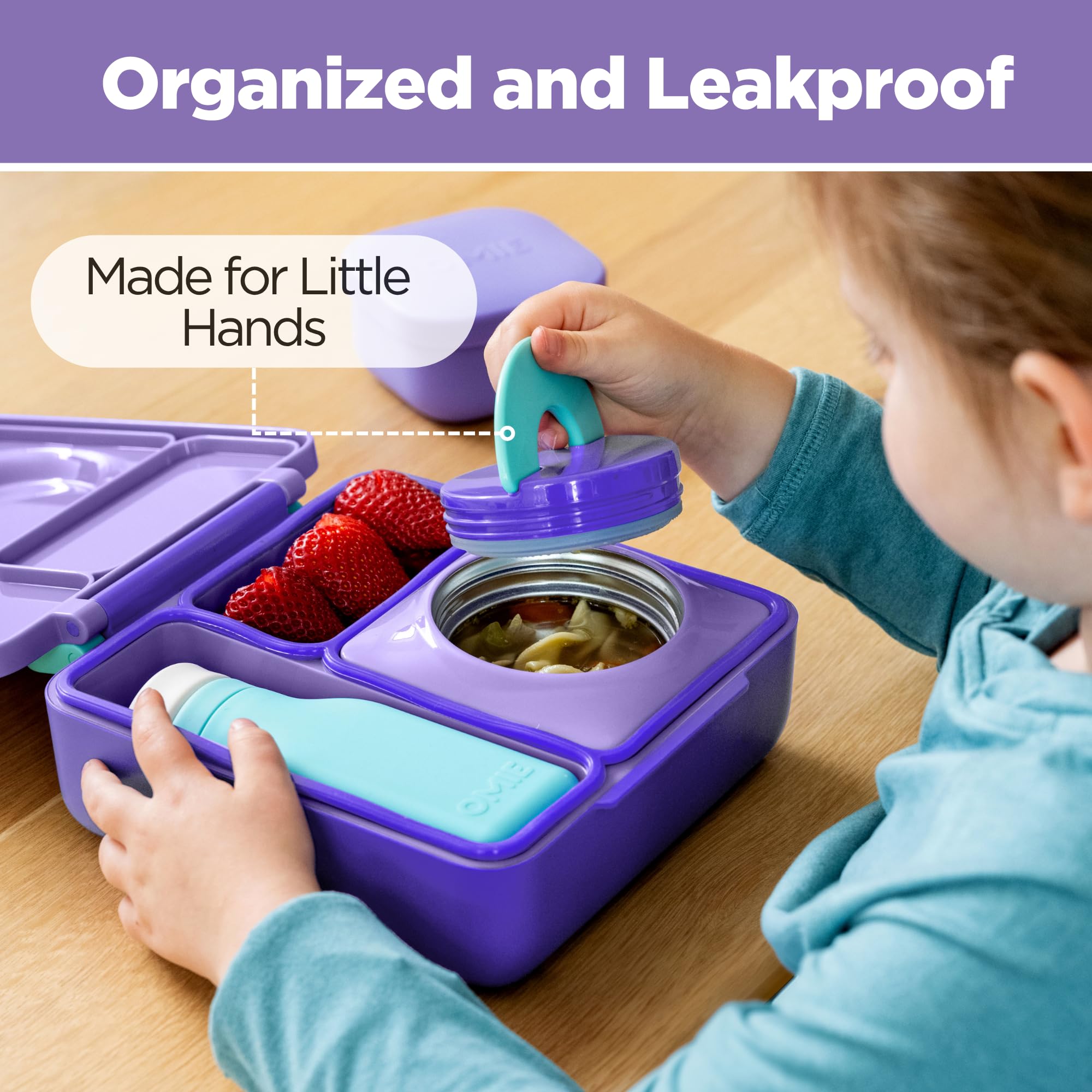 Durable, sturdy lunchbox closeup for everyday use