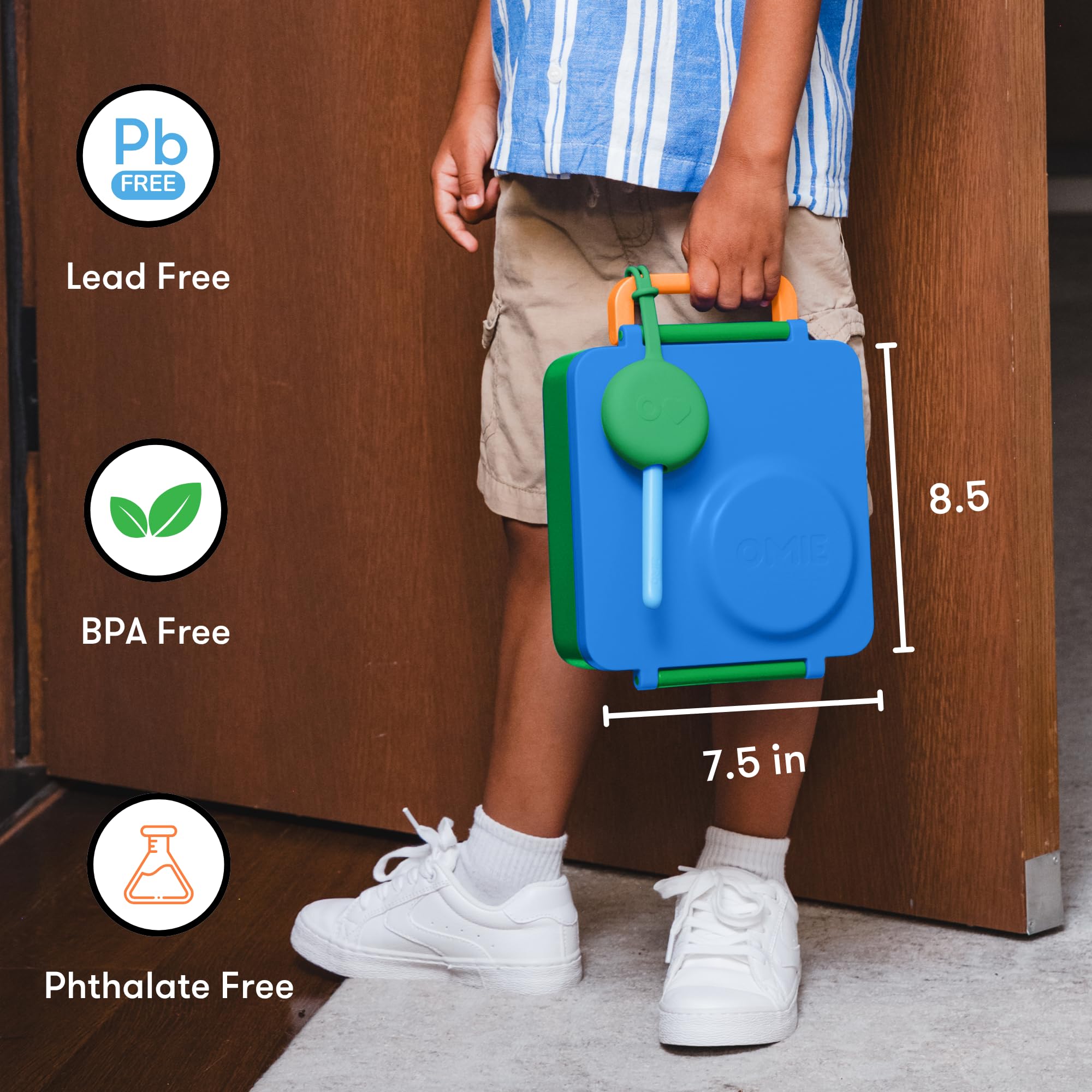 Durable BPA-free materials suit daily use by growing children.