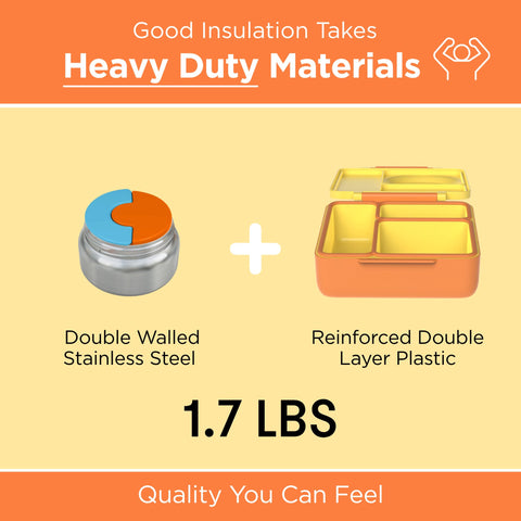 OmieBox three-compartment layout supports balanced meals for kids.