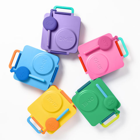 OmieBox Sunrise set ready for school, travel, adventures.