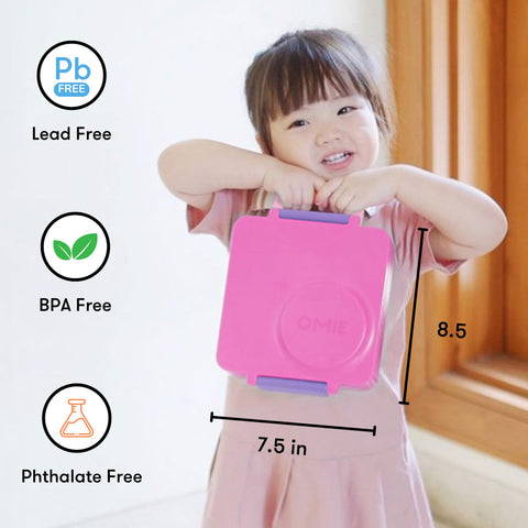 OmieBox removable seals and dividers make cleaning quick.