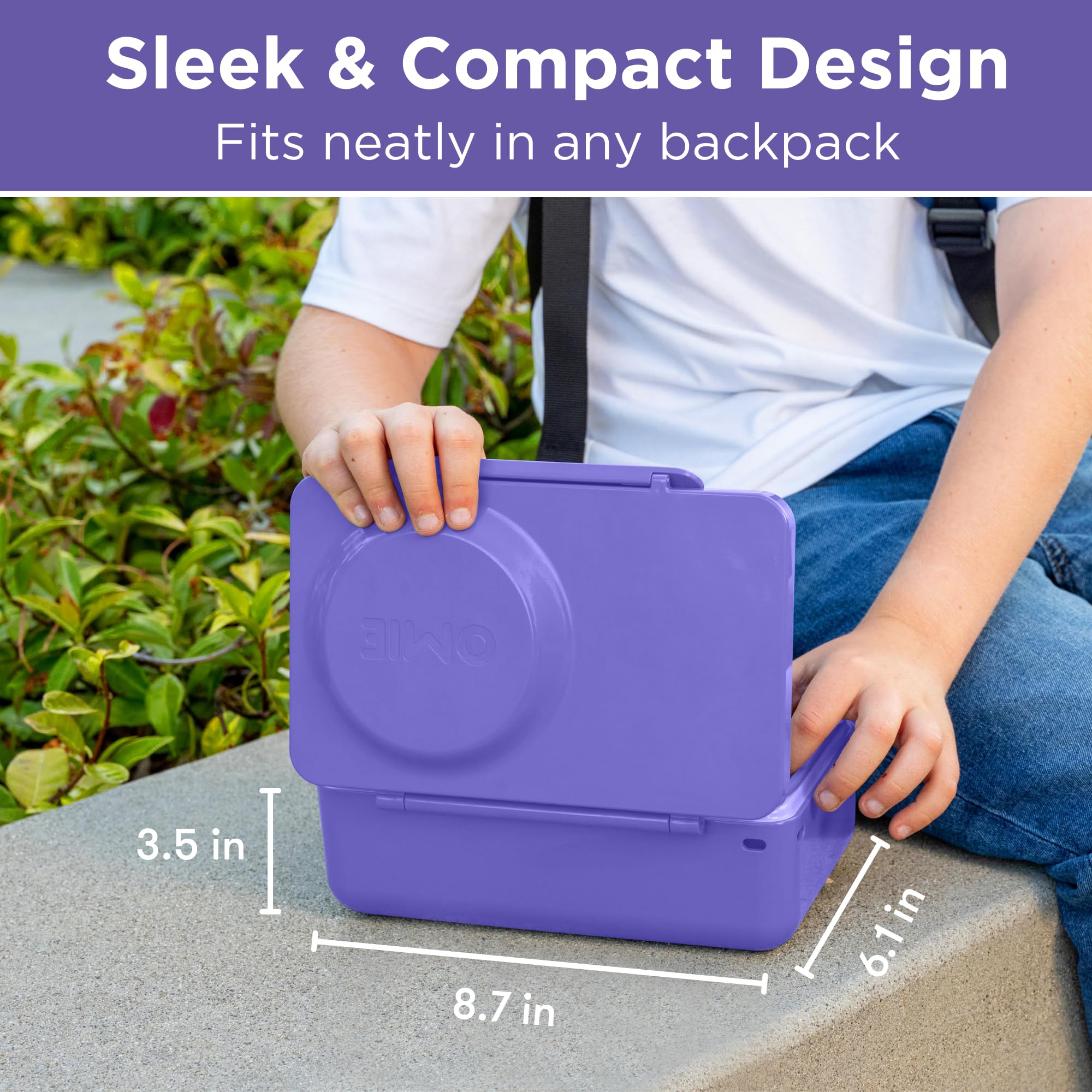 OmieBox UP cool design colors reflect growing independence.