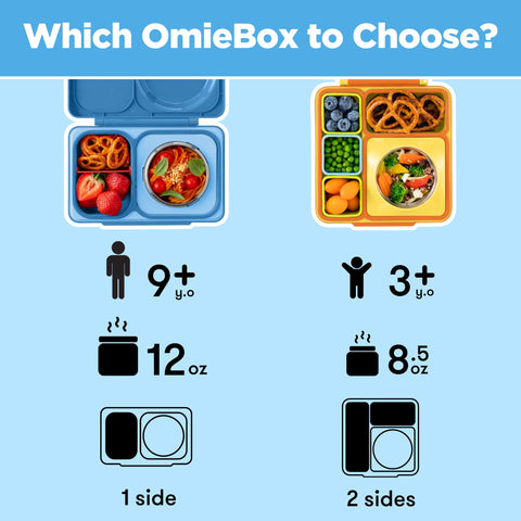 OmieBox UP dishwasher-safe with removable seals for easy cleaning.