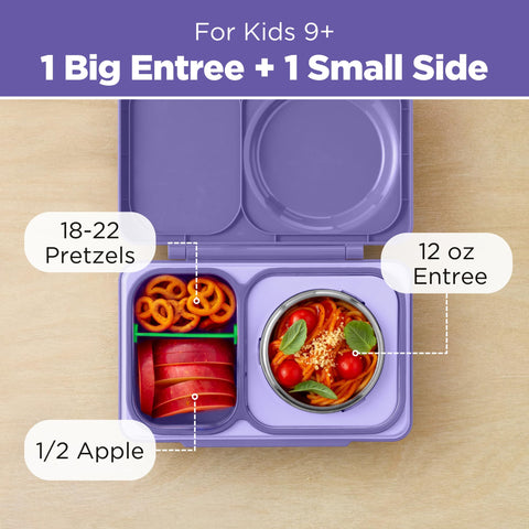 OmieBox UP removable ice pack, keeps lunch cool during errands.
