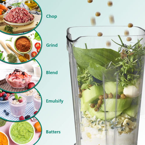 OMMO Blender easy-clean design for quick maintenance