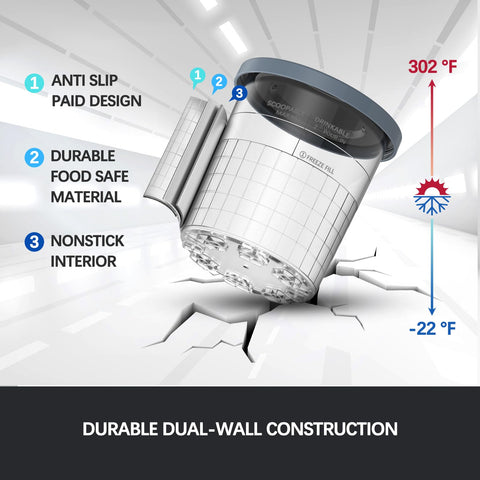 Omnikit deluxe pint blue, dual wall insulation and a firm grip.