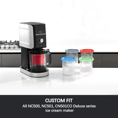 Omnikit deluxe pint red, easy portioning and serving frozen treats.
