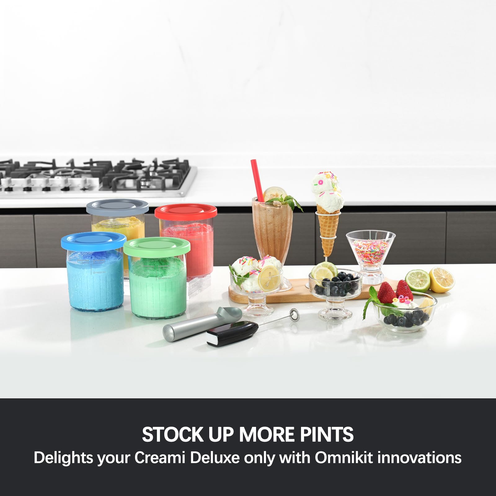 Omnikit eco cookbook ice cream recipes included for inspiration.