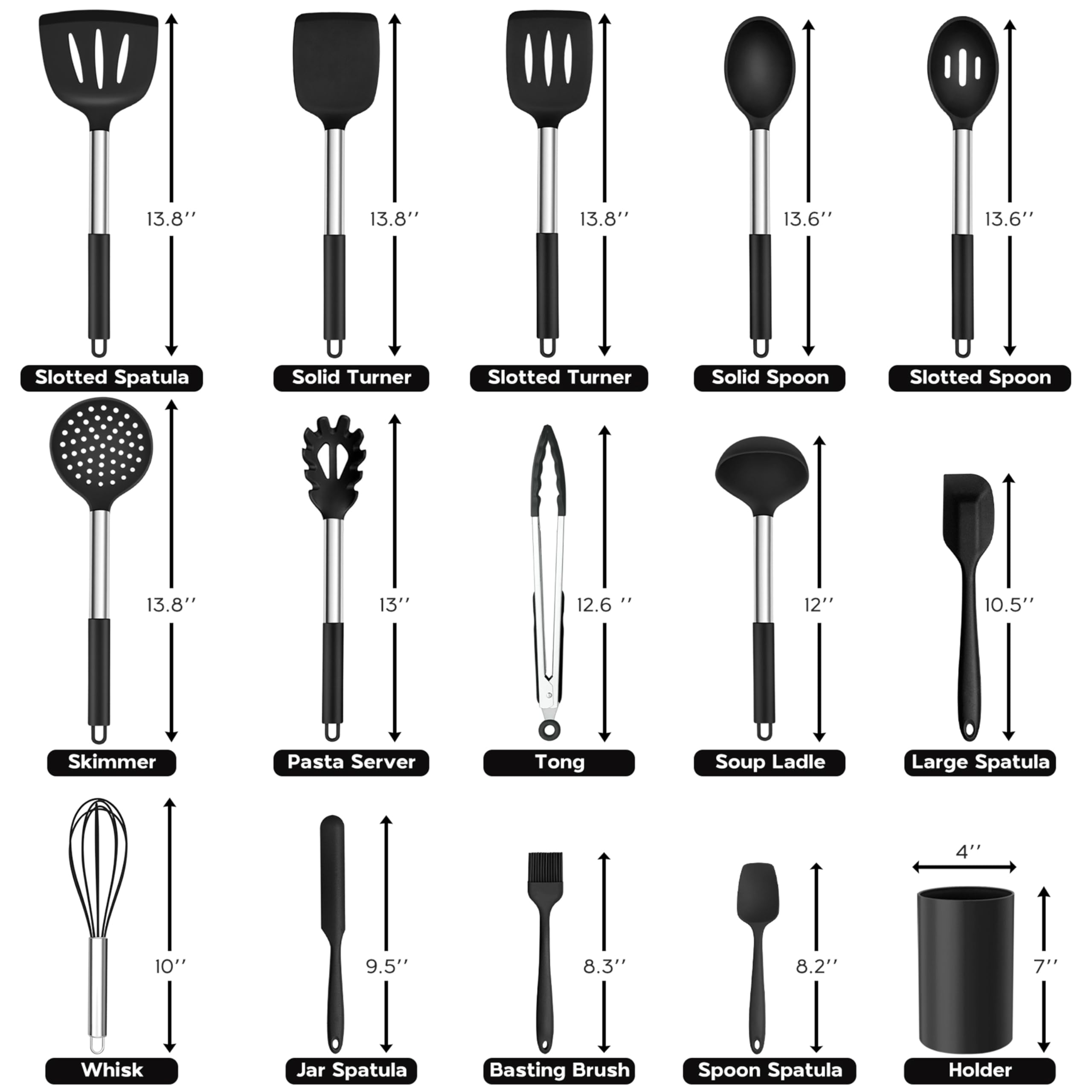 Onader silicone spatula soft head, perfect for gentle stirring without scratching nonstick surfaces.