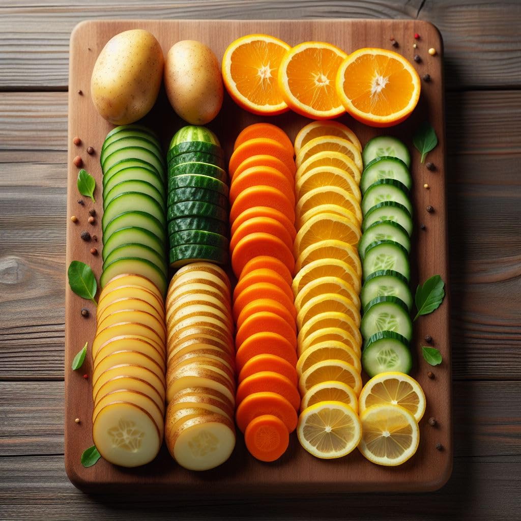 ONCE FOR ALL Safe Mandoline Slicer 24-month warranty offers trusted support.