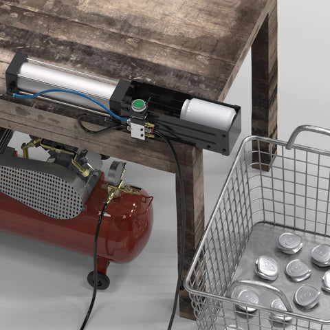 ONCUPID can crusher with push-button operation for effortless one-step crushing.