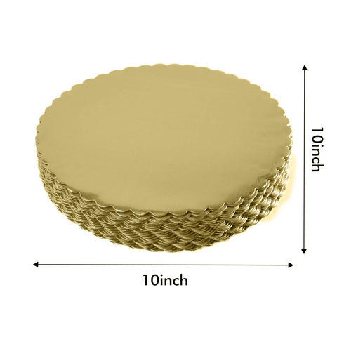 Stackable setup with ONE MORE gold cakeboard demonstrating versatility for tiered desserts.