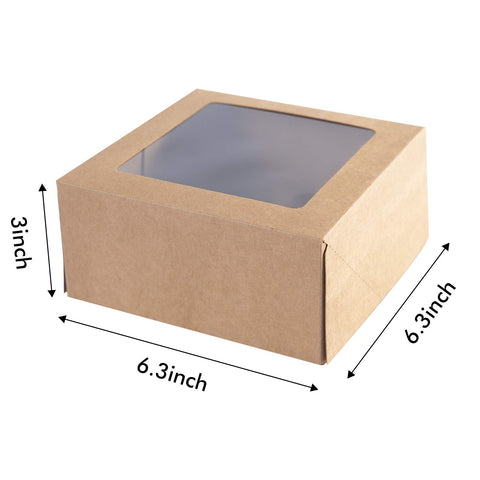 ONE MORE kraft cupcake box with four-cavity inserts keeps cupcakes organized during transport.
