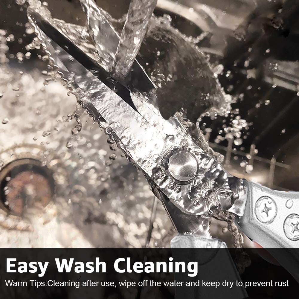 OneBom shears cutting open clamshell packages with ease.