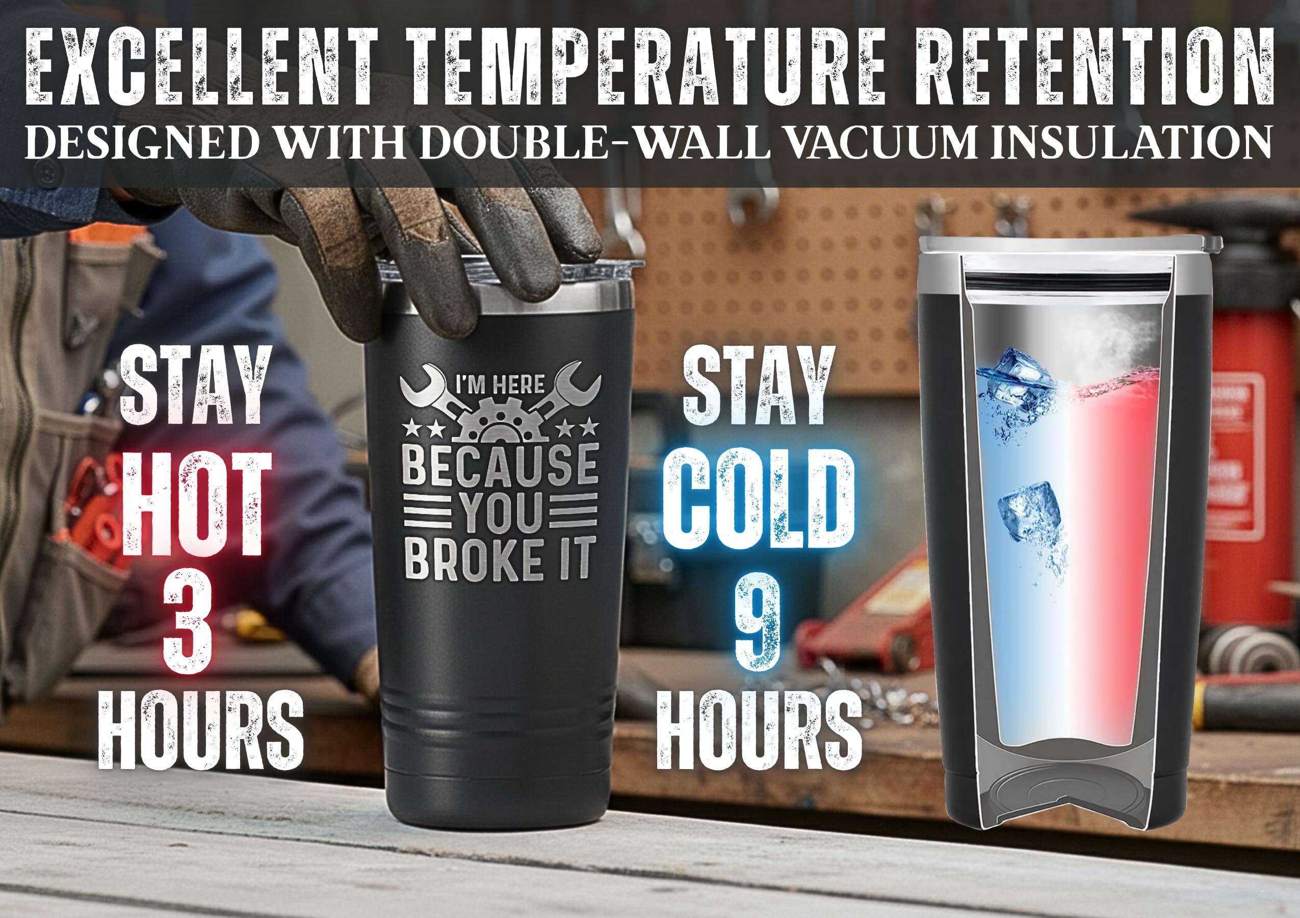 Onebttl 304 stainless steel construction ensures safe sipping and long-lasting build.