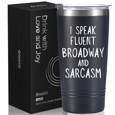 Onebttl Broadway musical tumbler 20oz with stylish stage-inspired design
