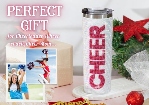 Onebttl Cheerleader Glitter Tumbler 20oz for easy daily hydration.