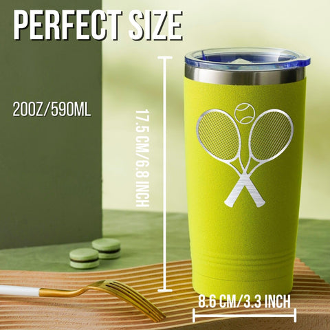 Onebttl felt-like tennis-ball wrap tumbler adds tactile flair on the court