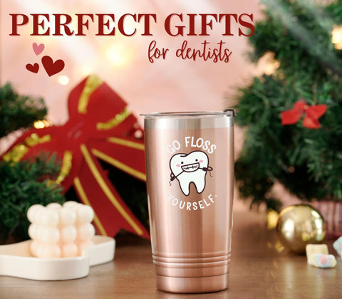 Onebttl Floss gift box and greeting card ready for gifting.