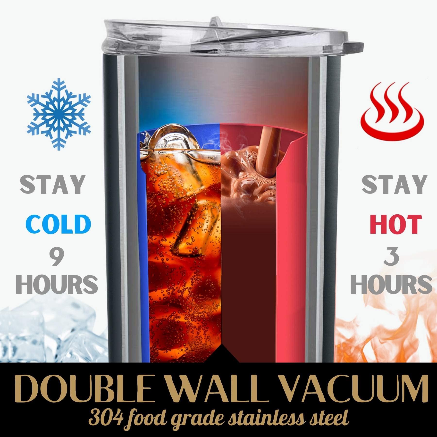 Onebttl hair stylist tumbler keeps hot drinks warm during early shifts