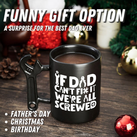 Onebttl mug displays a humorous quote with a durable finish.