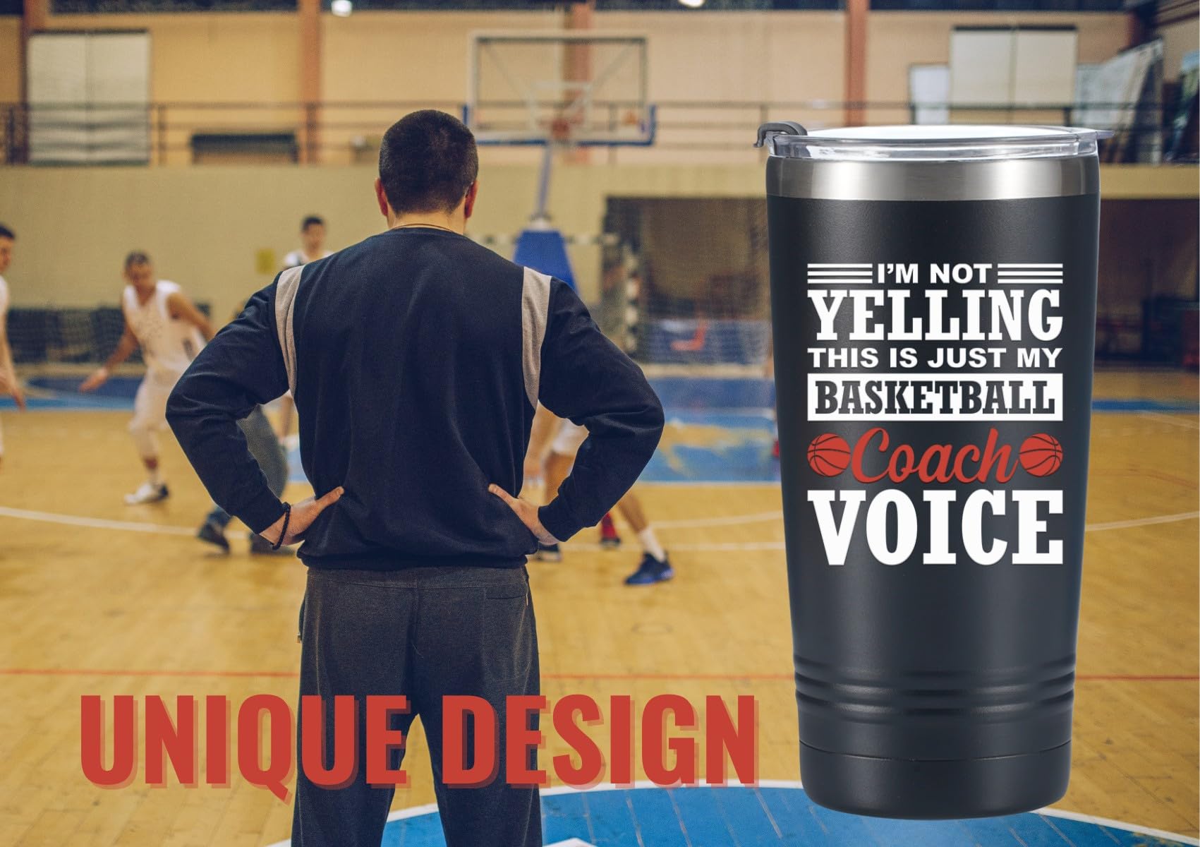 Onebttl stainless steel mug offers premium rust-resistant construction for daily use.