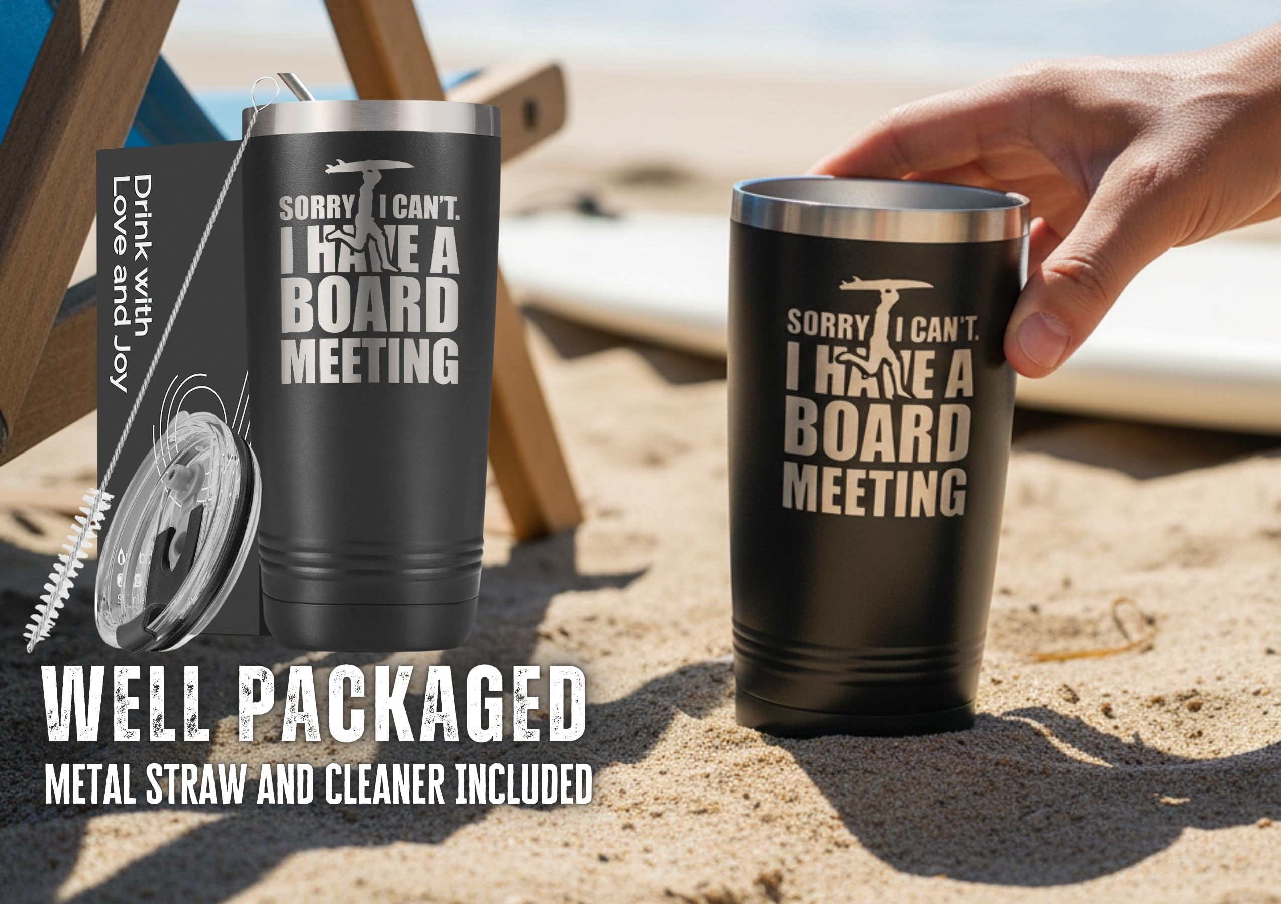 Onebttl Surfing Tumbler insulated performance keeps drinks at target temp.