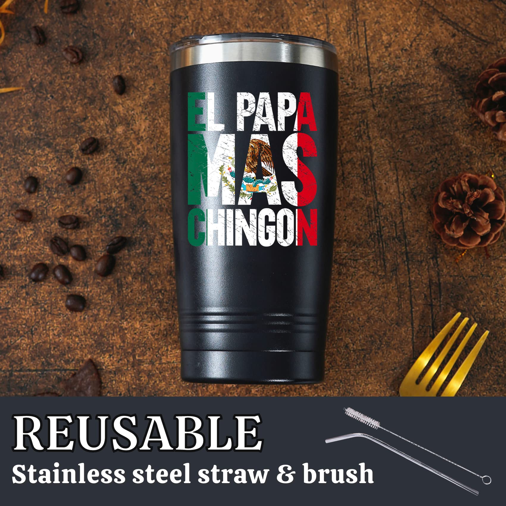 Onebttl vacuum insulated design keeps beverages hot or cold.