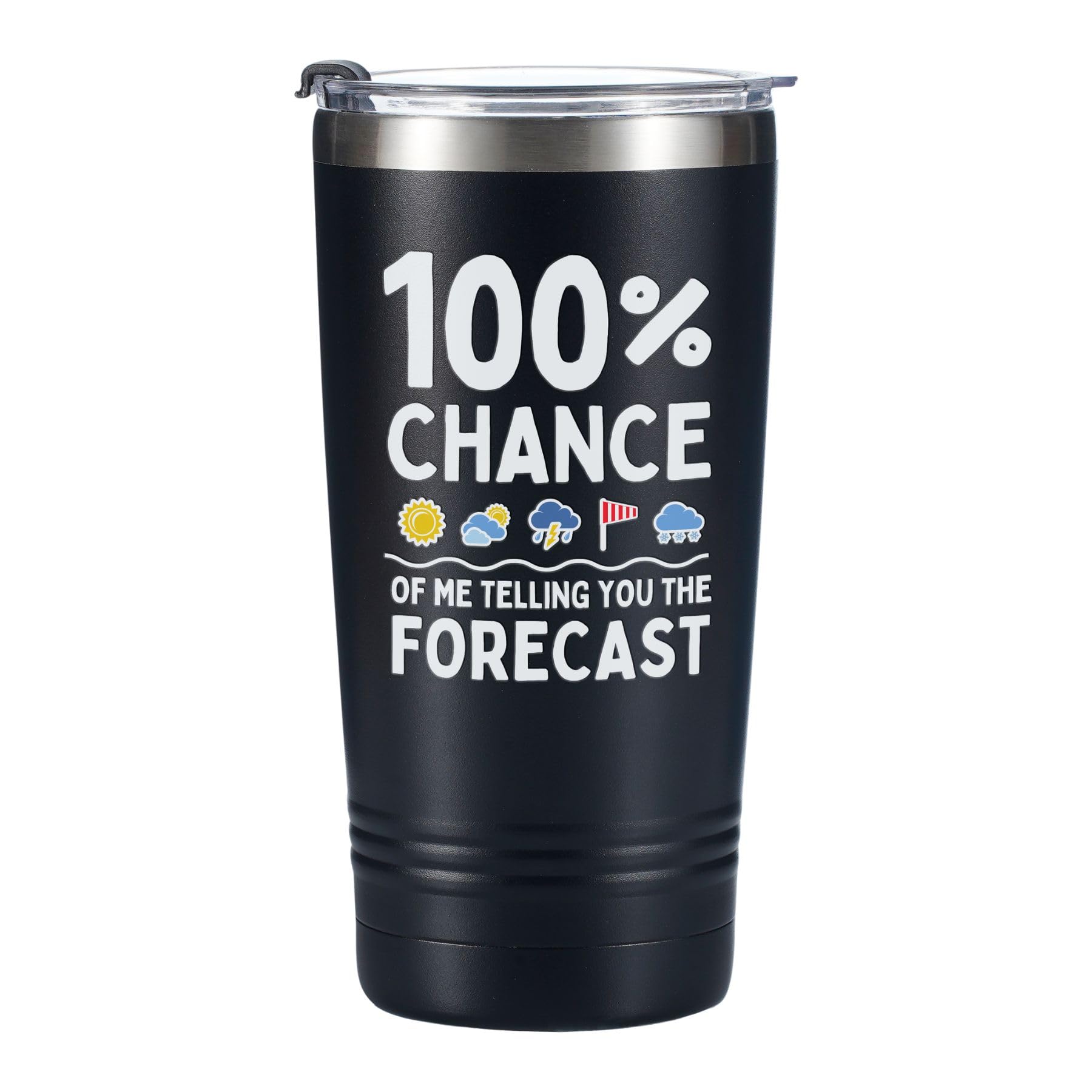 Onebttl Weather mug front view with lid—great for gifting and daily use
