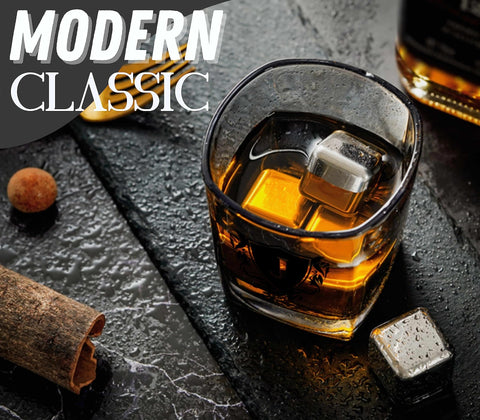 Onebttl whiskey stones 304-grade steel keep drinks cool without dilution