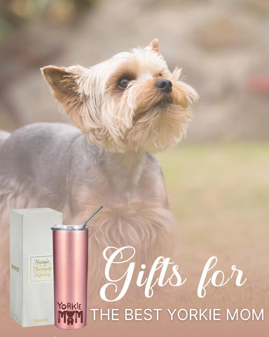 Onebttl Yorkie 20 oz tumbler for coffee, tea, or iced drinks