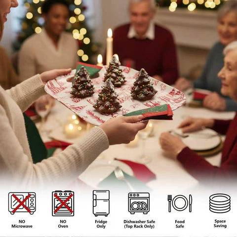 ONEderful melamine lightweight durable tray supports easy transport and cleanup