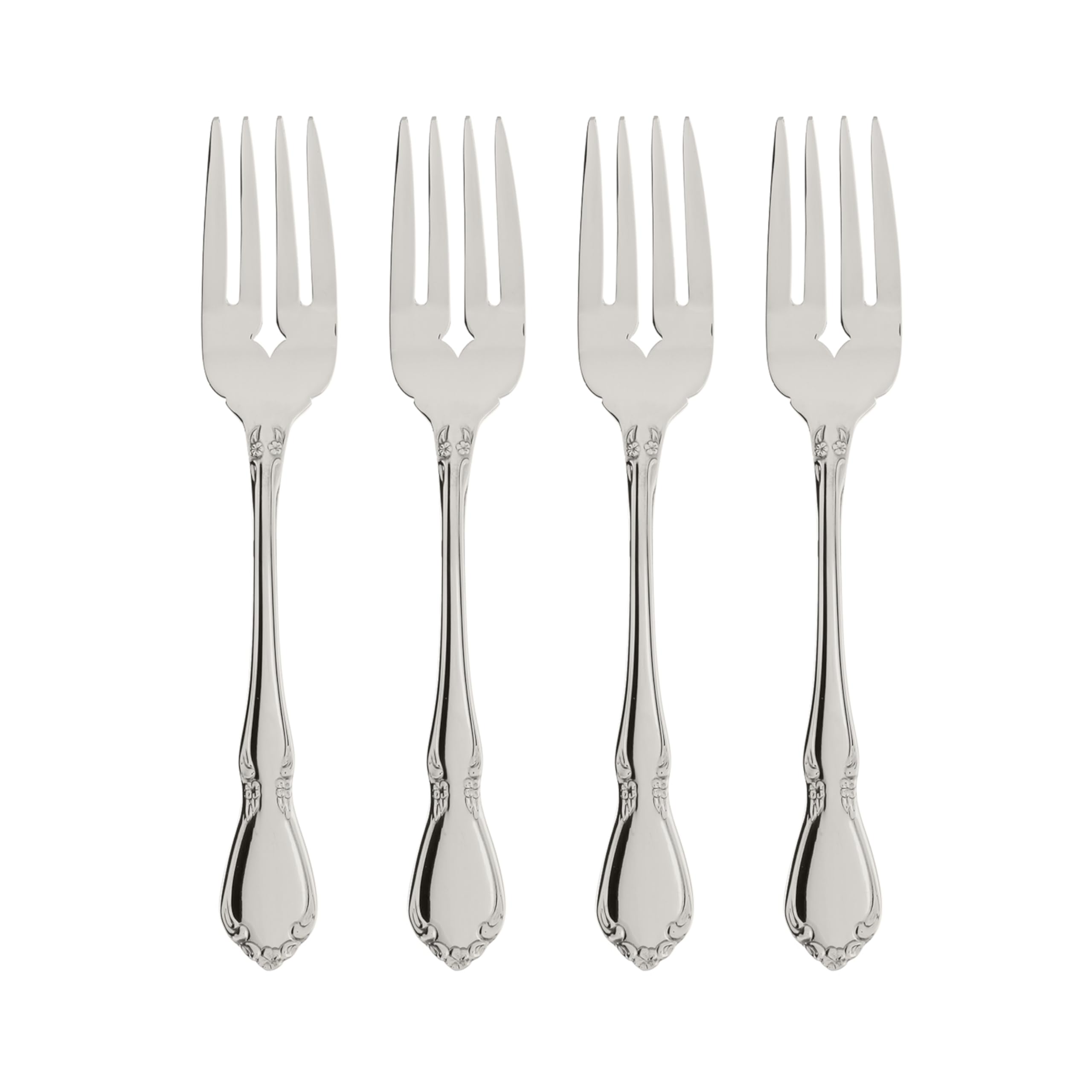 Oneida Chateau salad forks set of four shown for elegant dining