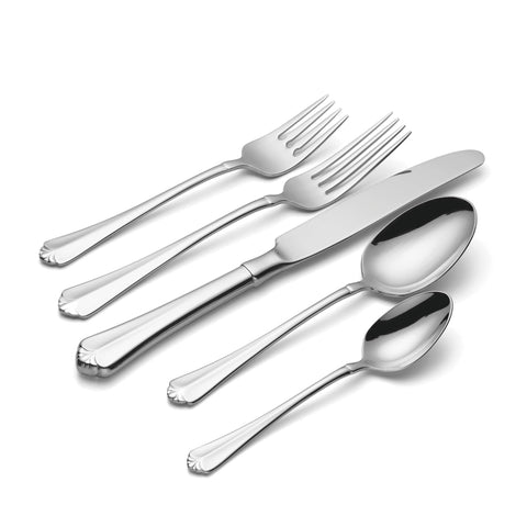 Oneida Juilliard service for eight adds timeless style to tables.
