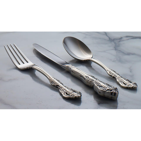 Oneida Michelangelo flatware dishwasher-safe for easy cleanup