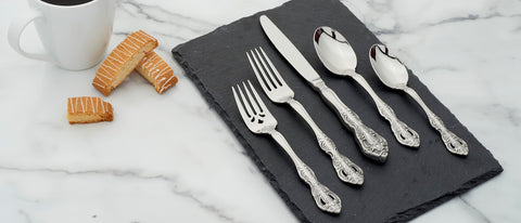 Oneida Michelangelo flatware packaging box, ready for gift-giving