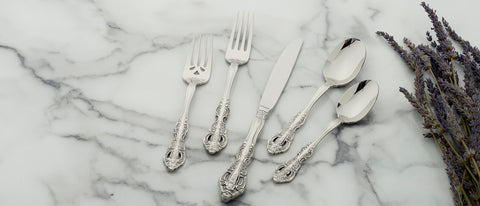 Oneida Michelangelo flatware service for four, complete set for shared meals