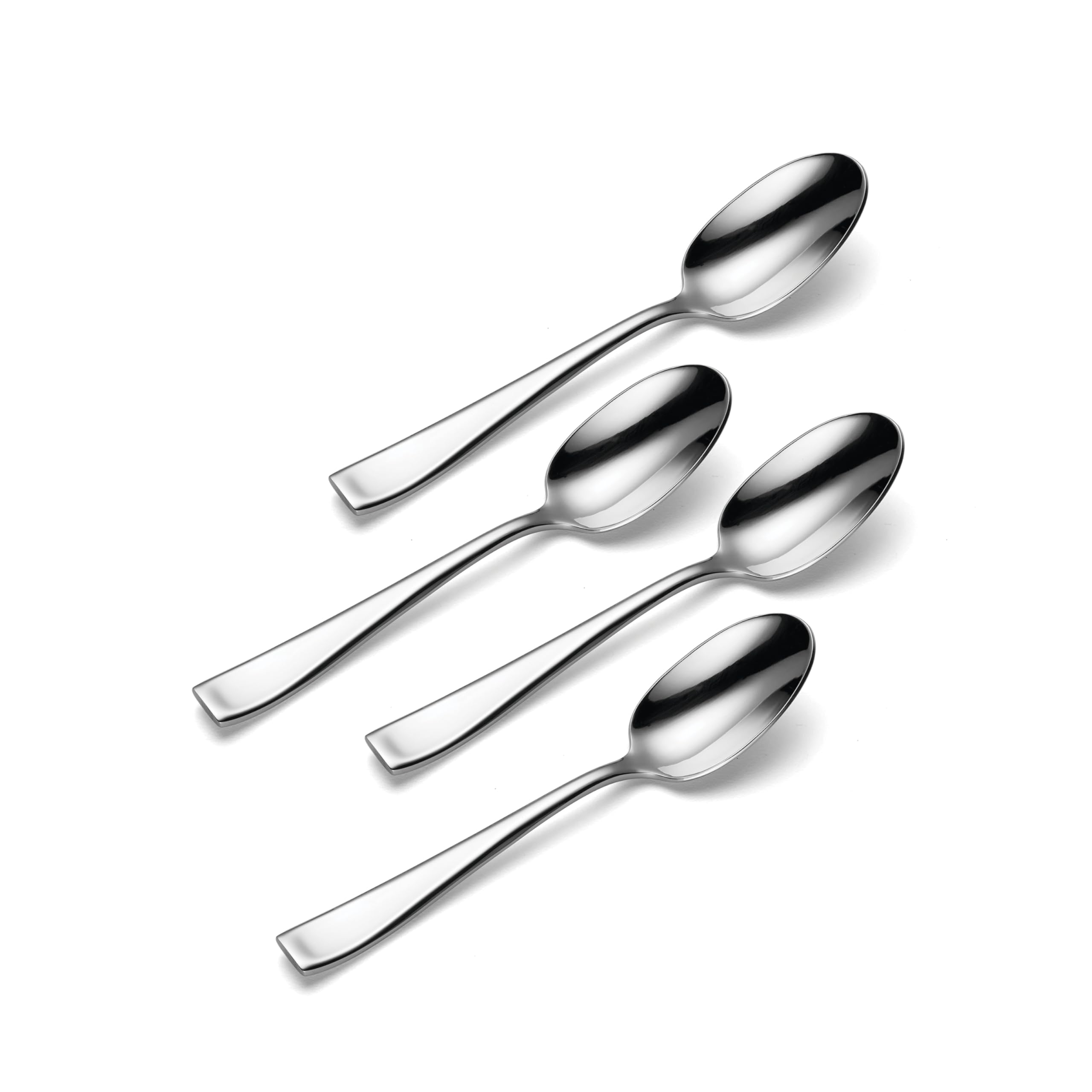 Oneida Moda Teaspoons show off mirror finish and balanced weight