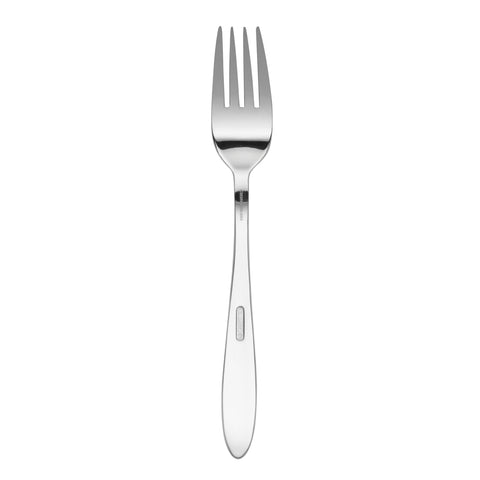 Oneida Mooncrest salad dessert fork; versatile for courses and desserts.