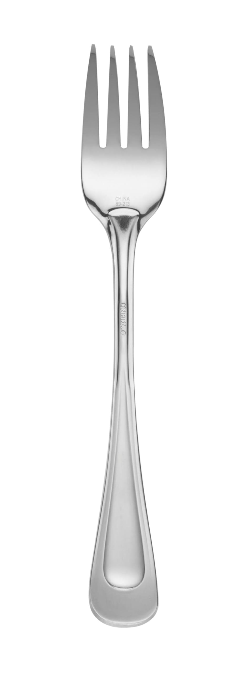 Oneida Satin Sand Dune dinner spoon with comfortable weight and polished look