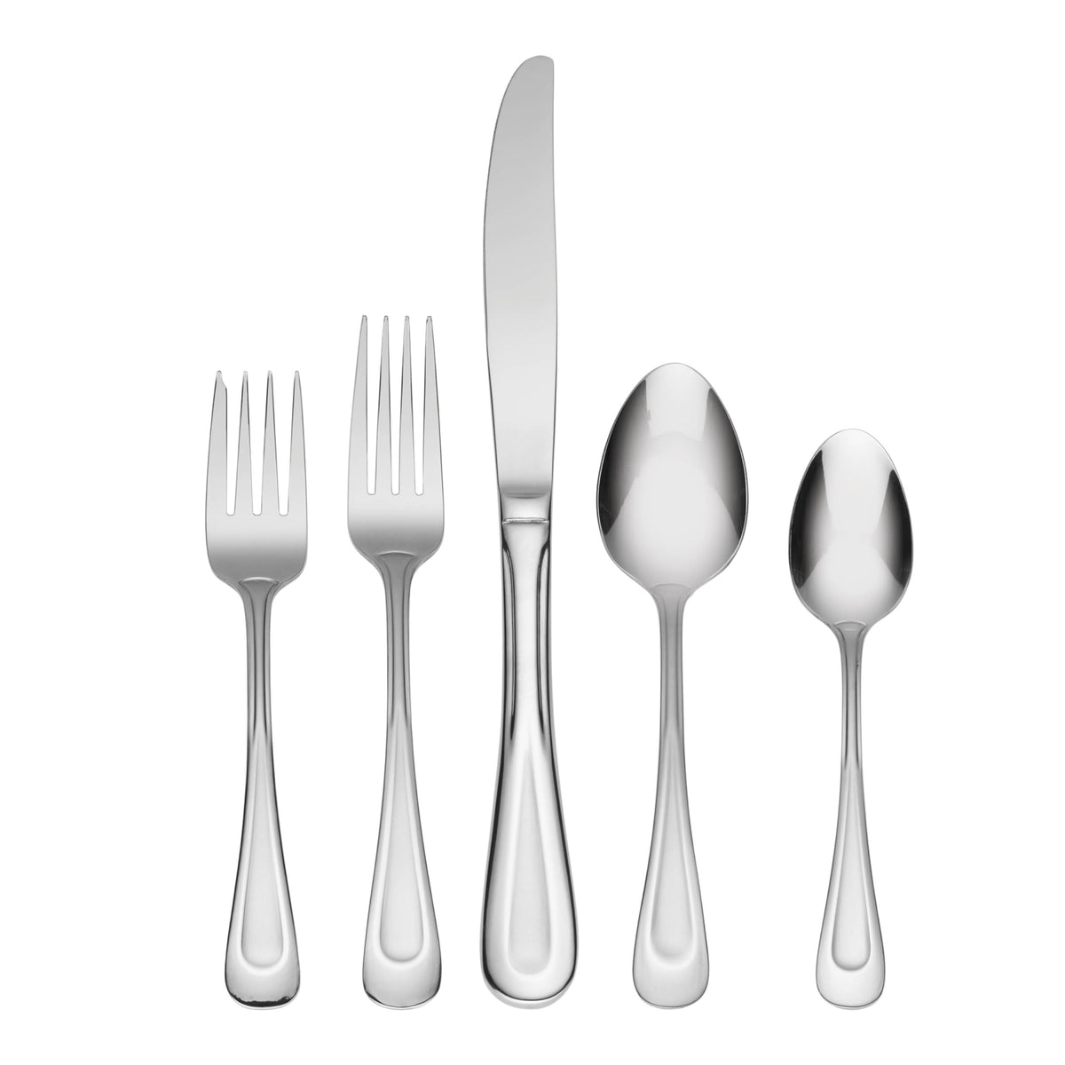 Oneida Satin Sand Dune flatware set for 8 with desert-inspired finish for everyday meals