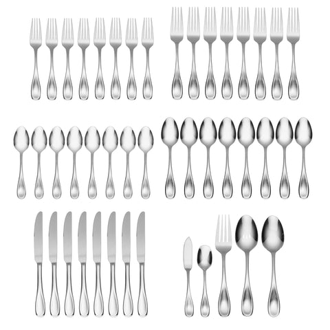 Oneida Voss eight-place setting ready for family meals
