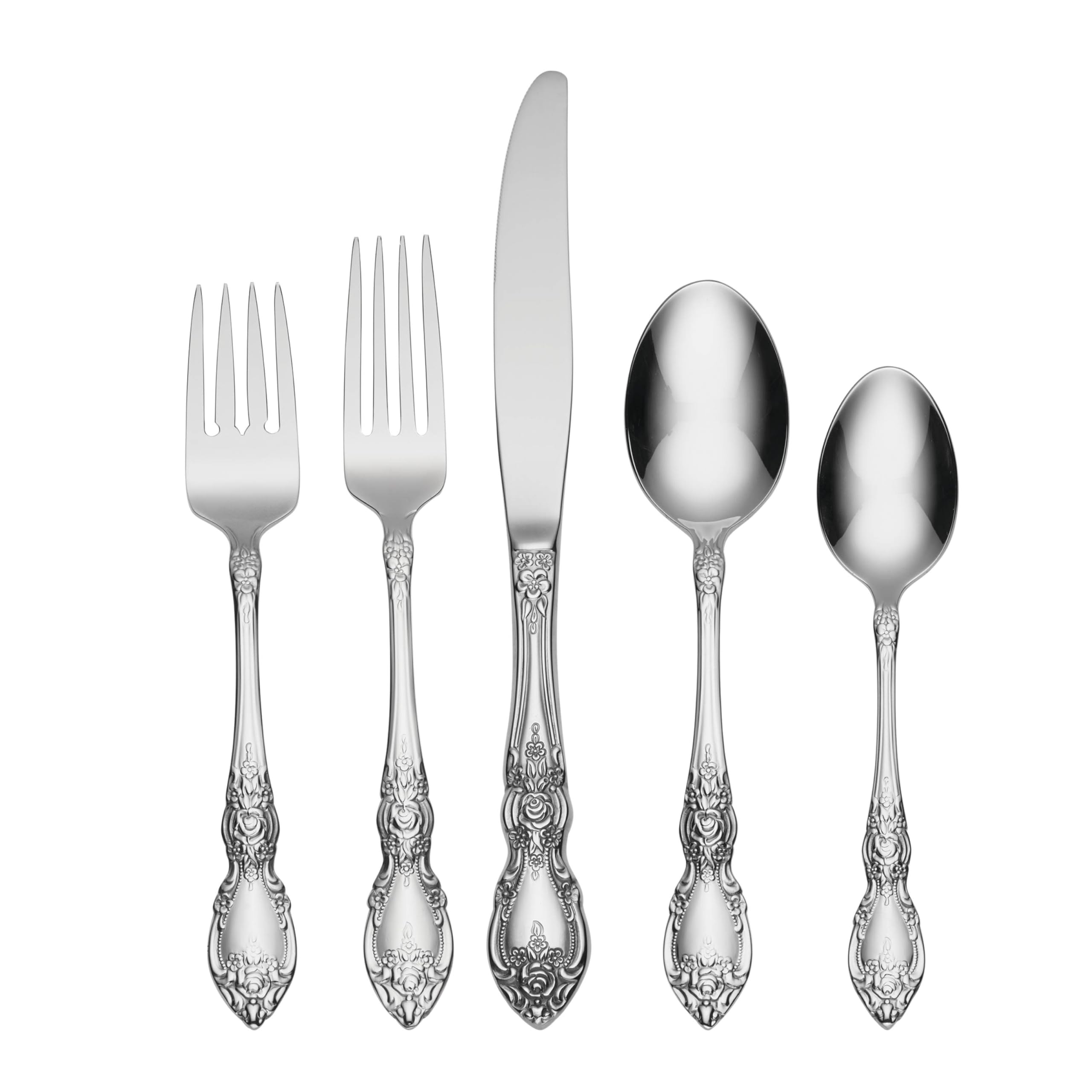 Oneida Wordsworth with flower handles adds romance to your table