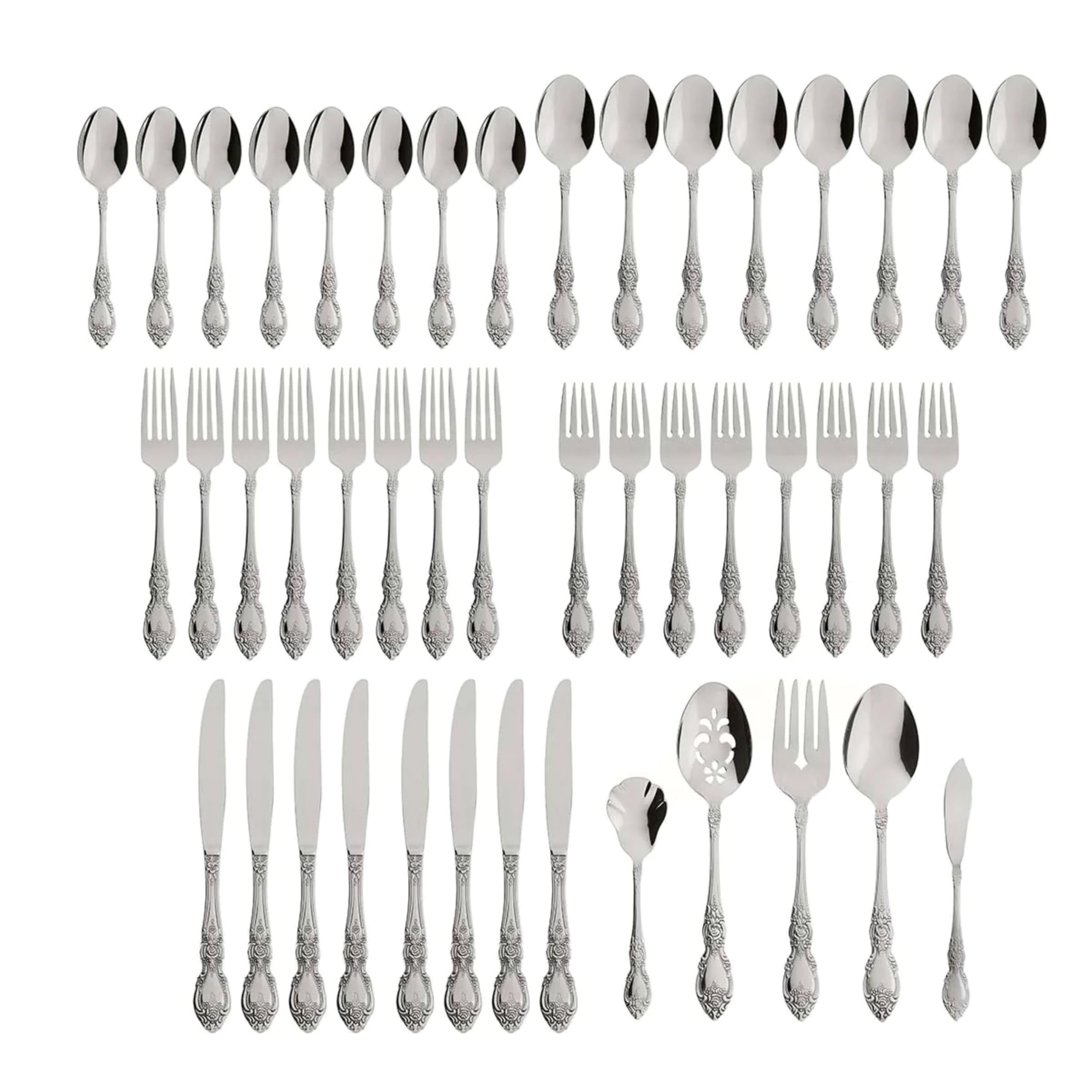 Wordsworth 45 piece service for eight set ready for entertaining