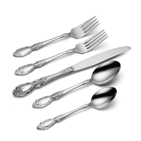 Wordsworth serving set complements the 45 piece line